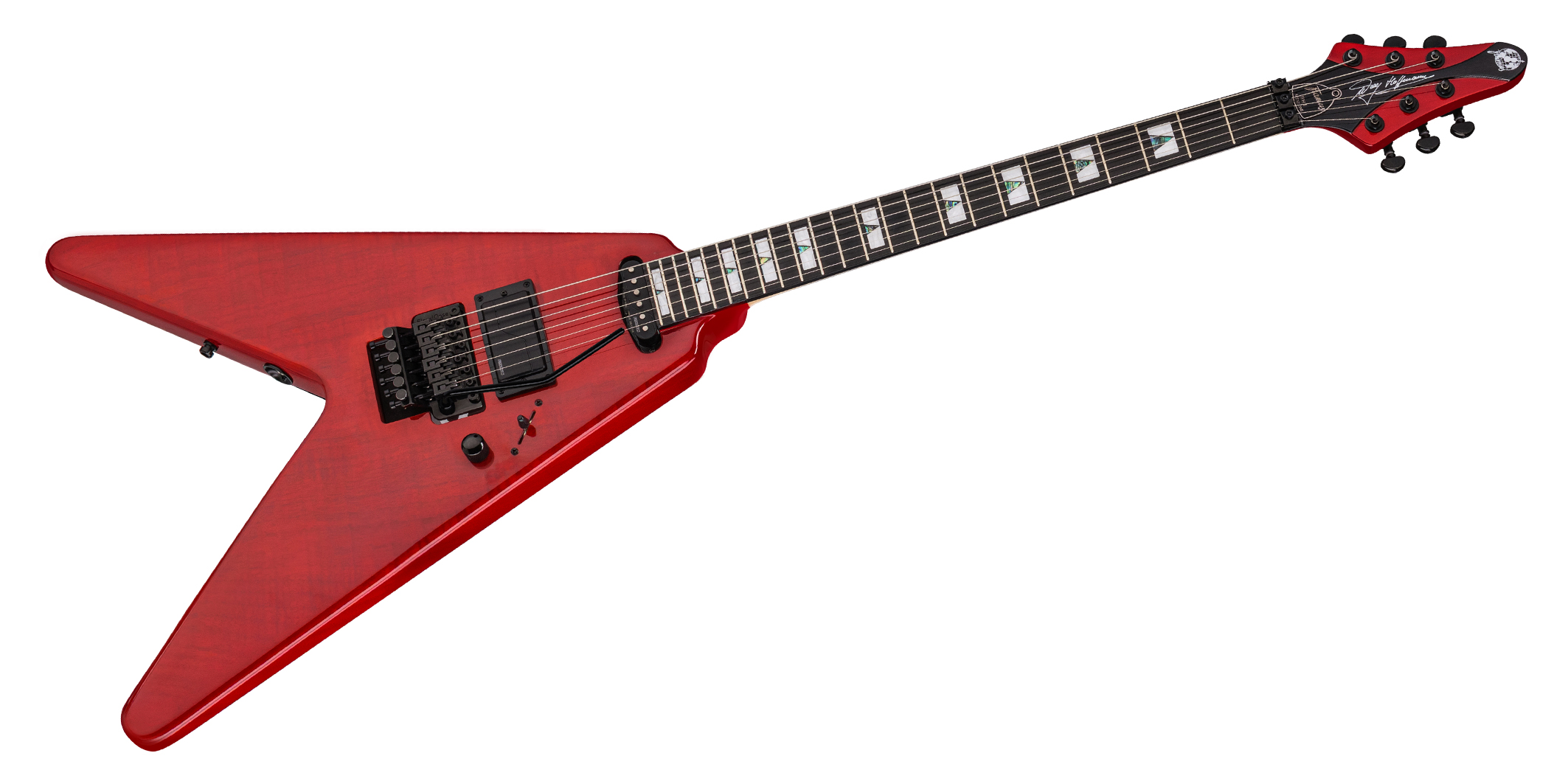 Shark Series WH-1- Majesty Red Blackburst Transparent High Polish 